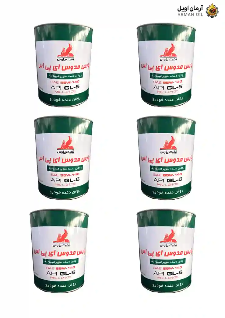 مدوس EPS 85W-140 چهار لیتری – کارتنی 6 عددی